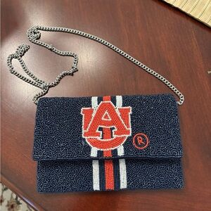 Auburn University Gameday beaded bag New Crossbody